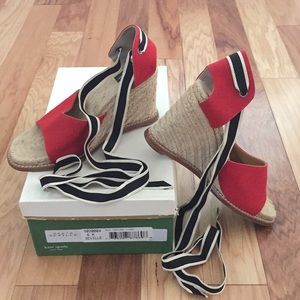 Kate Spade espadrilles sz 6